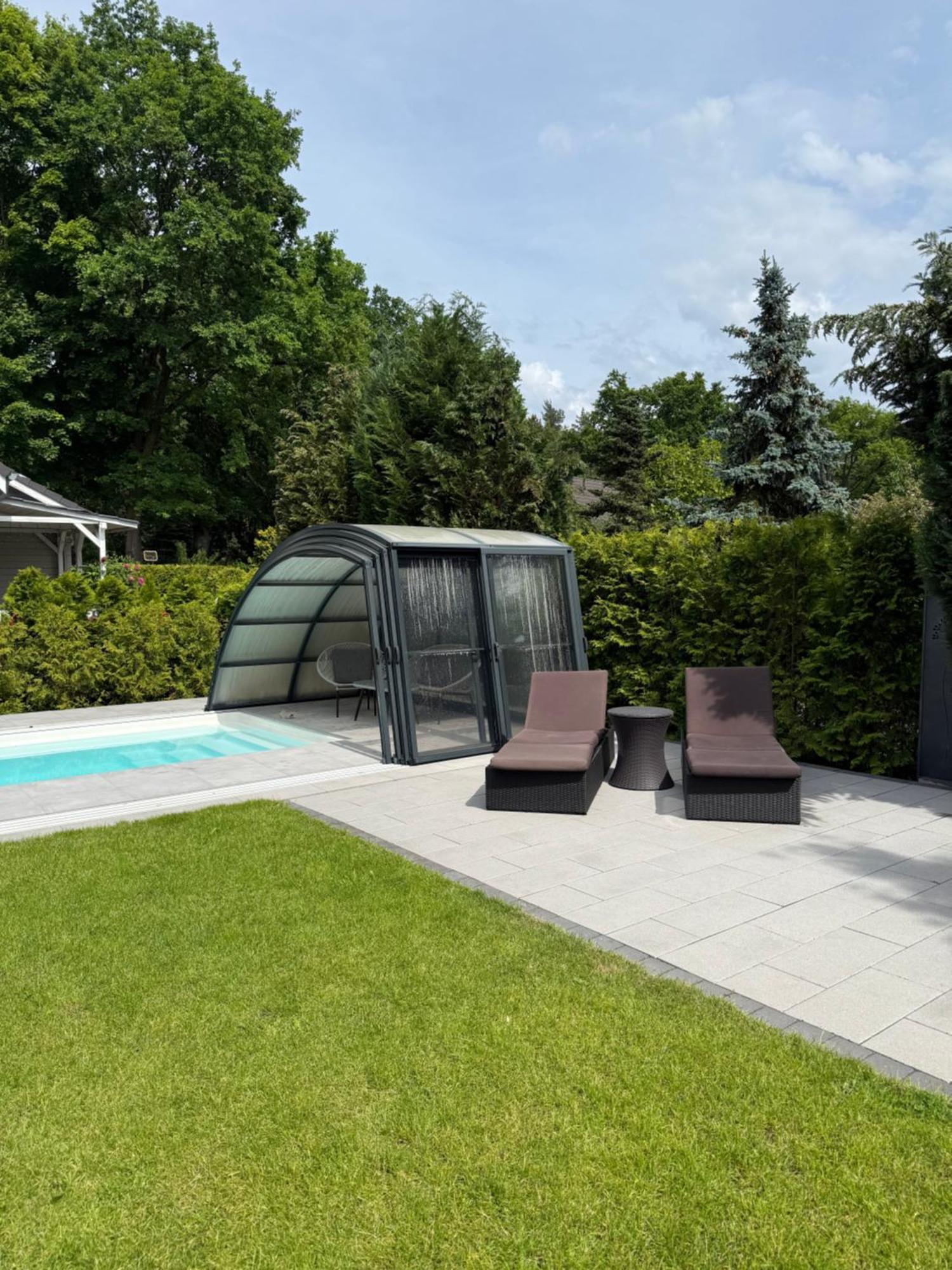 Luxury Apartment Amina Siedlung Schonwalde Dış mekan fotoğraf